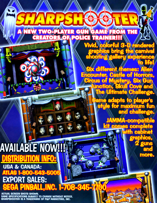 Sharpshooter (Rev 1.7) MAME2003Plus Game Cover